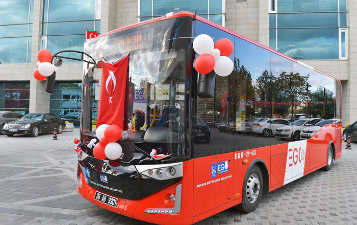 51 Yeni Otobüs Başkent Yollarında