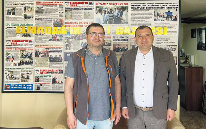 Belediye Başkanı Adem Barış Aşkın Gazetemizi Ziyaret Etti..