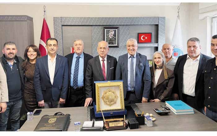 Ankara Esnaf Ve Sanatkârlar Odaları Birliği Başkanı Hüseyin Ar Elmadağ Esnaf Ve Sanatkârlar Odasını Ziyaret Etti.